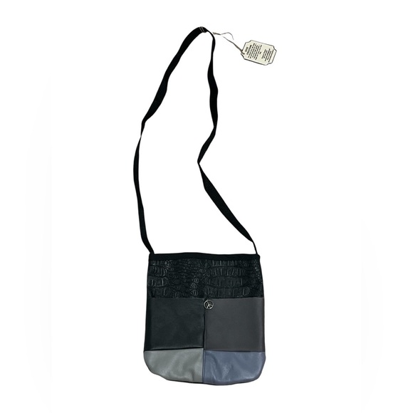 Handmade Handbags - Handmade Crossbody Bag Repurposed Material NWT